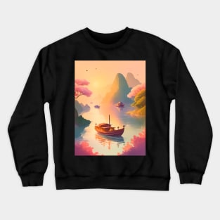 Sunset Serenade, Ninh Binh Crewneck Sweatshirt